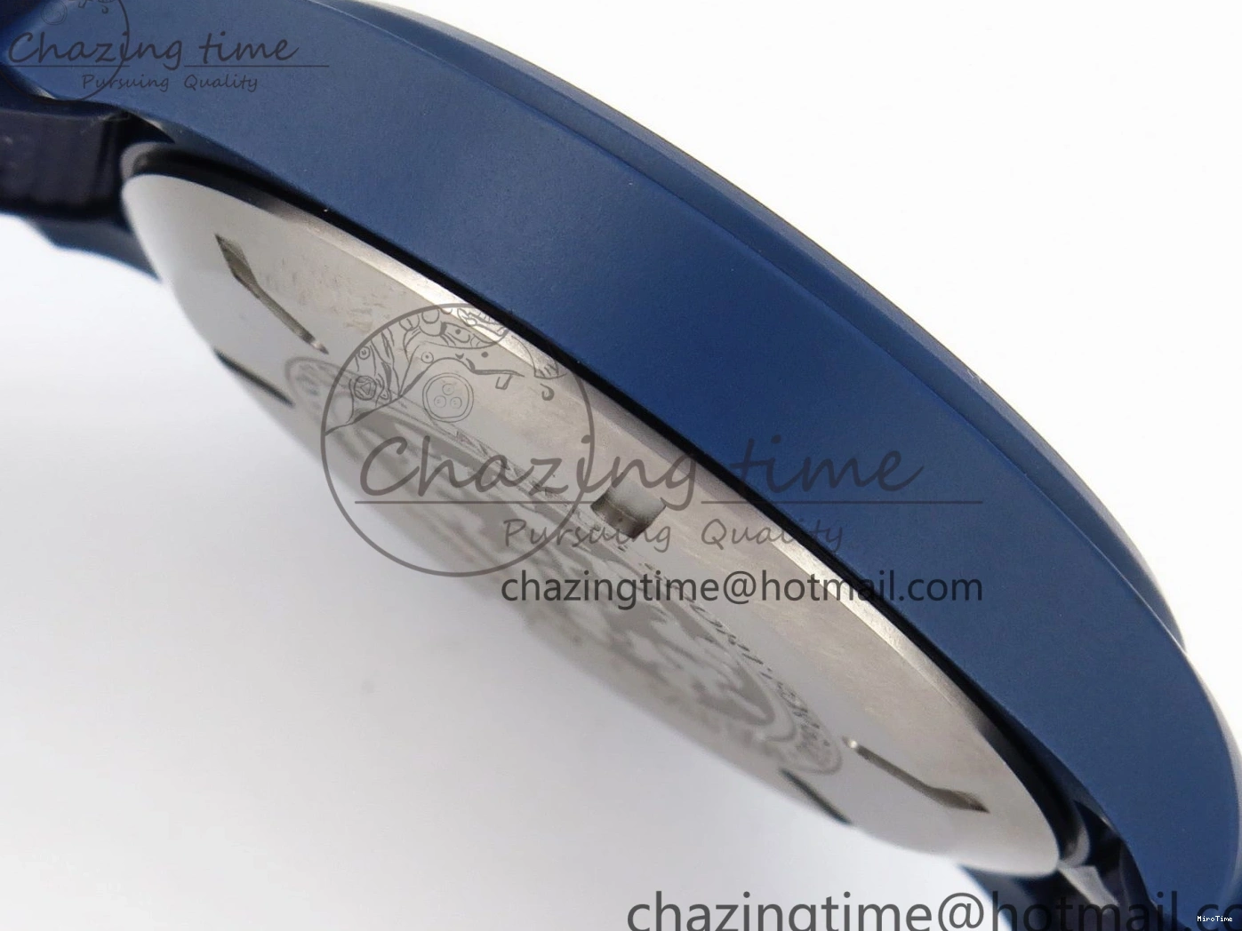 MIROTIME 0206 Original Pilot’s Watch Laureus Blue Ceramic IW328101 ZF 1:1 Best Edition on Blue Nylon Strap A 7027